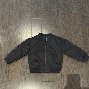 Gap black bomber jacket 3T